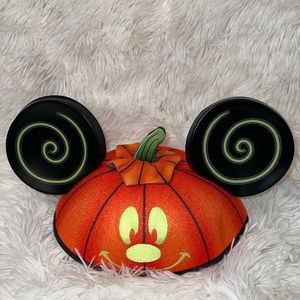 Disney parks pumpkin ear hat